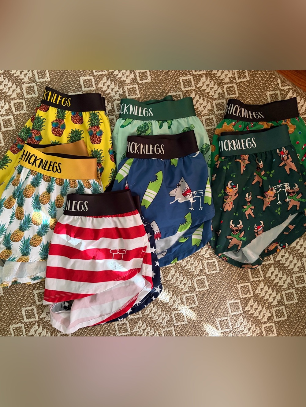 CHICKNLEGS Shorts Bundle - set of 7 total